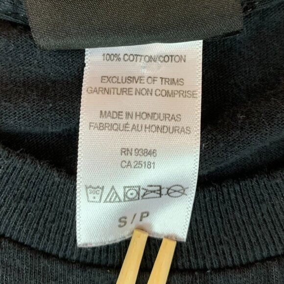 Thrasher Magazine Gonz Black Yellow Mens Size Small T-Shirt (SKU: 23M) - Picture 4 of 4